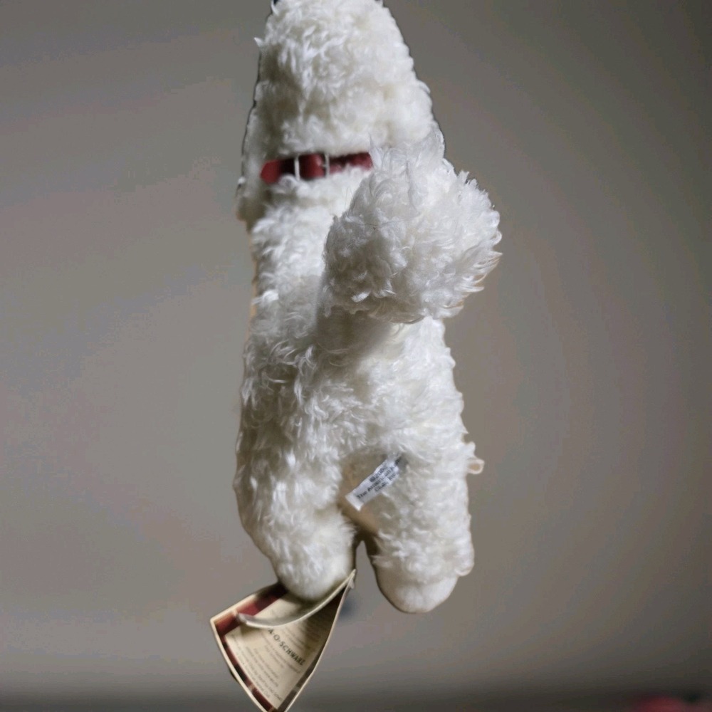 Steiff AKC 12" Poodle Plush American Kennel Club FAO‎ 667923 NWT New 2004 - Picture 4 of 8